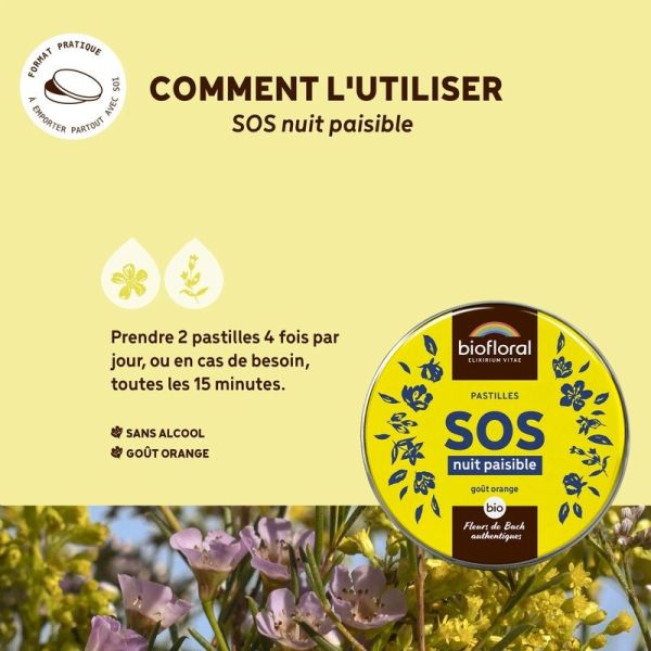 SOS Secours Nuit Paisible - Bio - 50 g