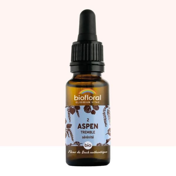 Fleur de Bach n 02 Aspen, Tremble - Bio Demeter - 20 ml