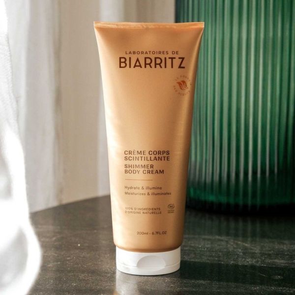 Crème corps scintillante Solaire Océane - 200 ml