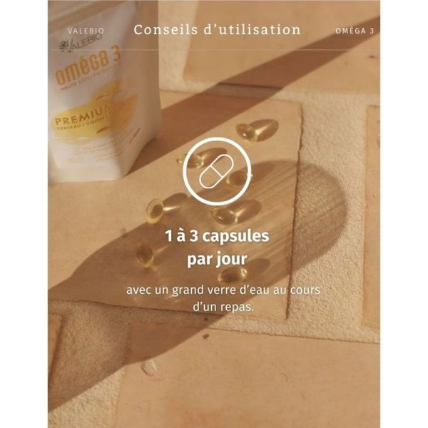 Oméga 3 Premium - 60 gélules