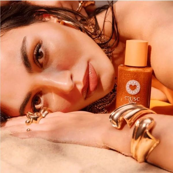 Huile Glow Pailletée - Amber Flower - 100 ml