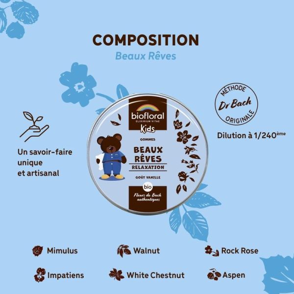 Beaux Rêves gommes - Bio - 45 g