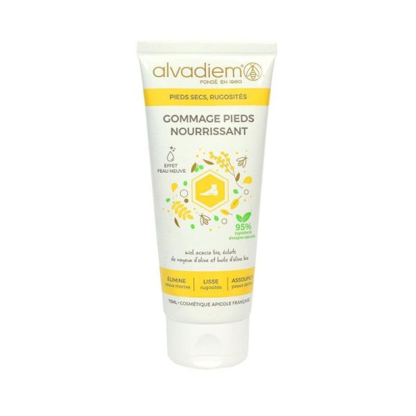 Alvadiem Gommage Pieds Nourrissant 75Ml