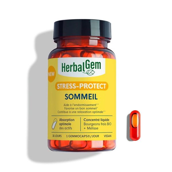 GEMMOCAPS STRESS-PROTECT SOMMEIL - 30 gélules