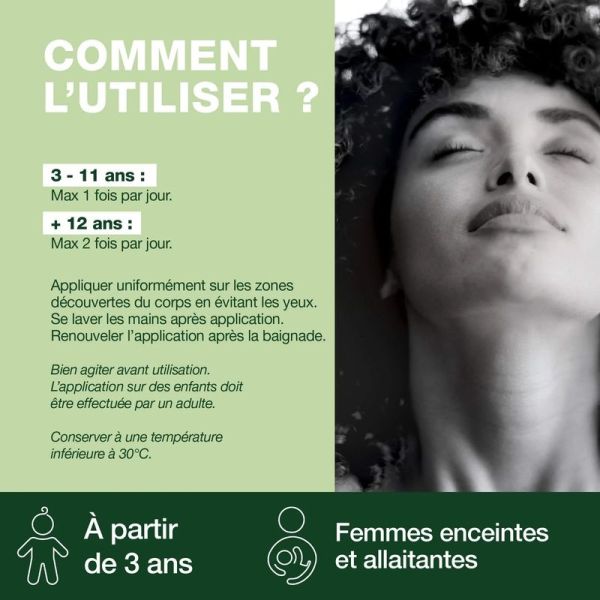 Roller corporel répulsif anti-moustiques & tiques - 75 ml