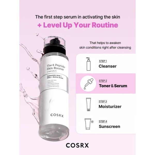 The 6 Peptide Skin Booster Serum - 150 ml