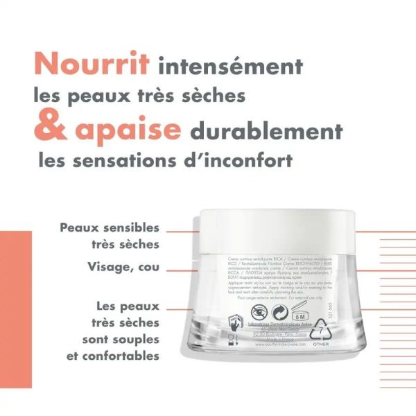 Crème nutritive revitalisante riche LES ESSENTIELS - 50 ml