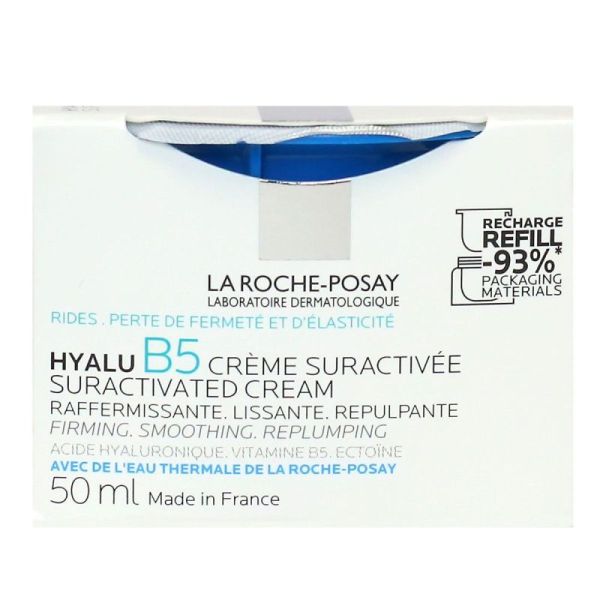 Hyalu B5 crème suractivée raffermissante lissante repulpante recharge 50ml