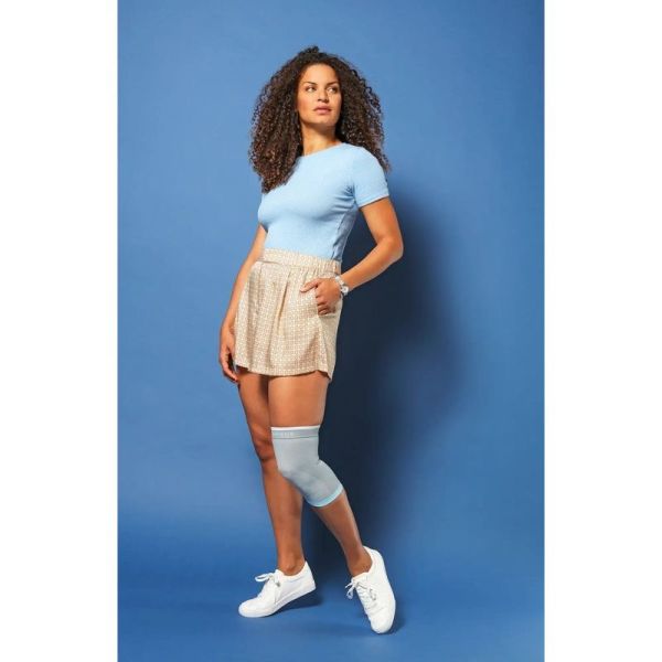 GenuSoft Genouillère proprioceptive souple - Gris - Taille 3