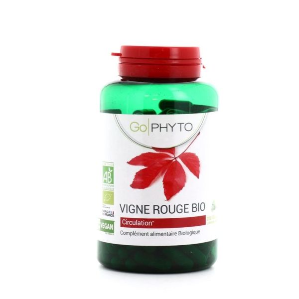 Go Phyto Vigne Rouge Bio Circulation - 200 gélules