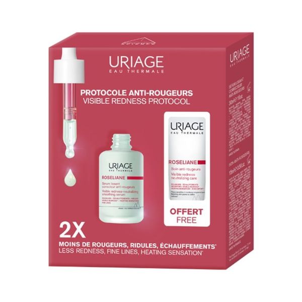 Coffret Roséliane Sérum + Soin Anti-Rougeurs 15 ml