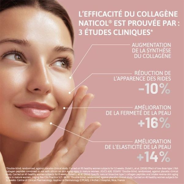 Collagène Beauté - Goût pêche - 210 g