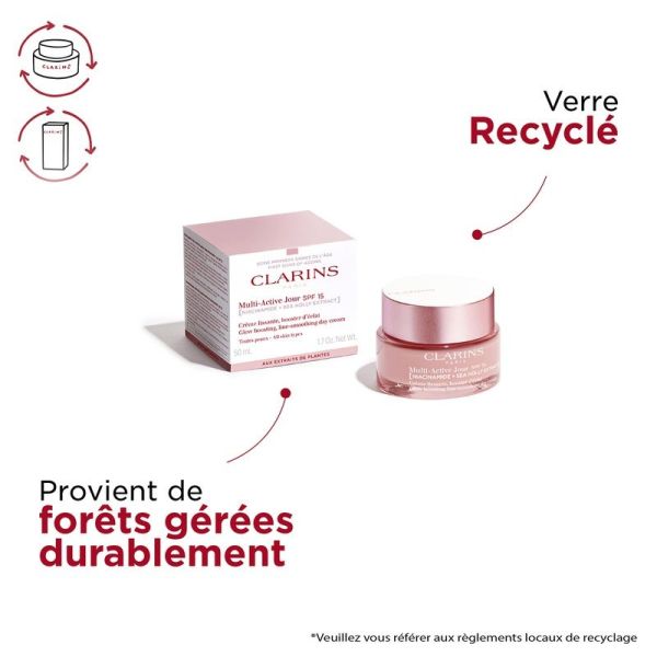 Crème de Jour SPF15 à la Niacinamide - Multi-Active​ – Soin lissant visage – 50 ml