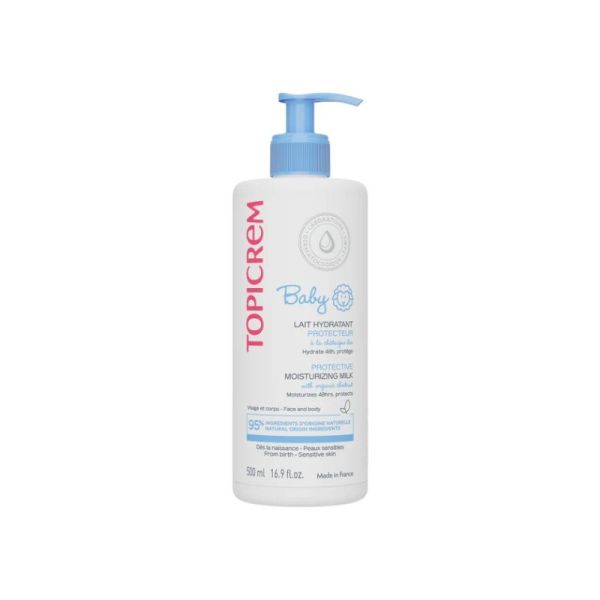 Lait Hydratant Protecteur + Gel Lavant Doux BABY - 500 ml + 75 ml