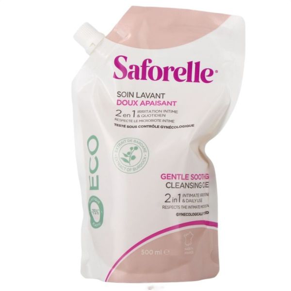 Soin lavant doux apaisant - Eco-recharge - 500 ml