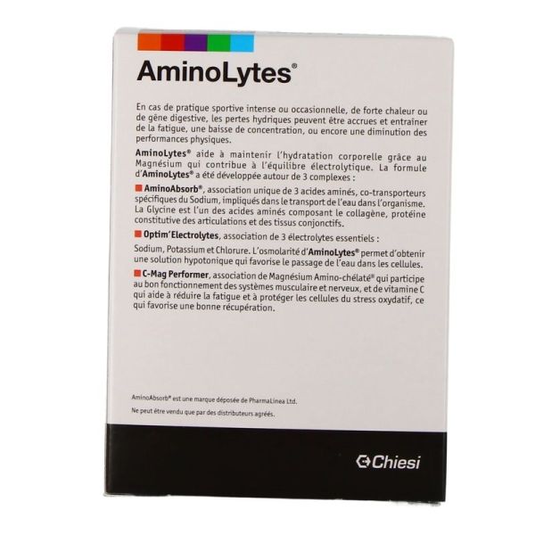 AminoLytes Pêche - 14 sticks