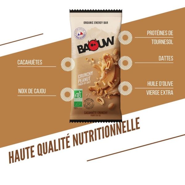 Energy Bars Crunchy Peanut - 50 g