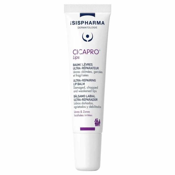 CicaPro Baume Lèvres Ultra-Réparateur - 15 ml