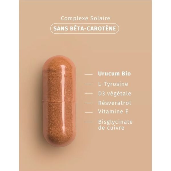 Complexe Solaire Bronzage Protection Cellulaire - 60 gélules