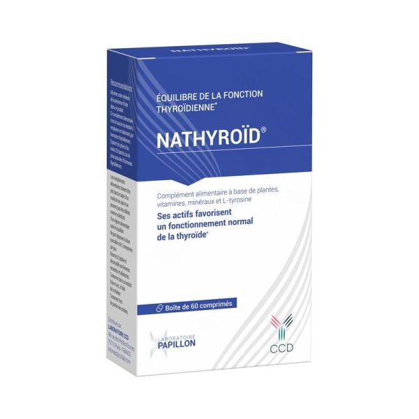 Nathyroïd Equilibre de la Fonction Thyroïdienne - 60 comprimés