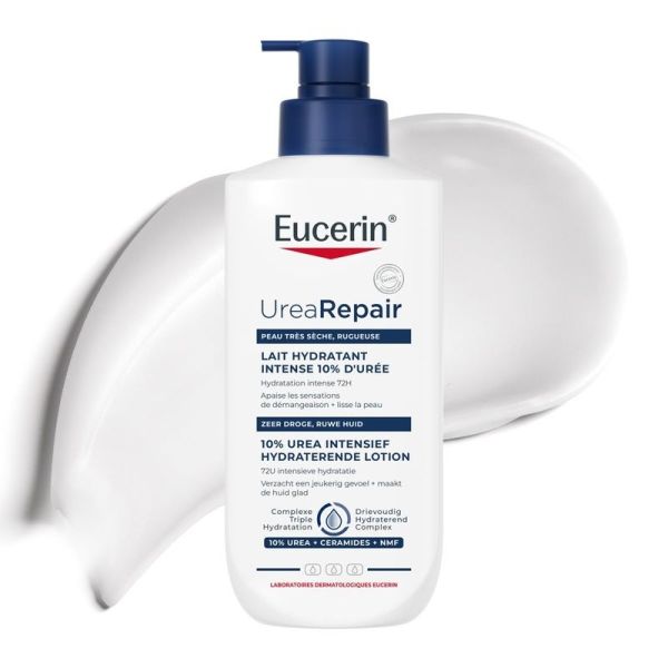Lait Corps Urea Repair Hydratant Intense 10% Uree pour Peau Tres Seche, Rugueuse - 400 ml