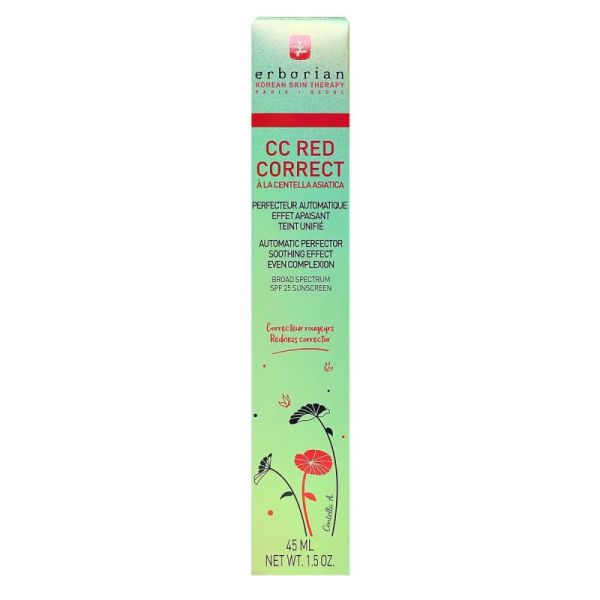 Erborian Cc Creme Red Correct 45 Ml