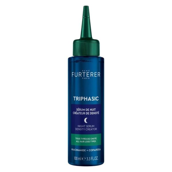 Sérum de Nuit Créateur de Densité TRIPHASIC - Tous Types de Chute - 100 ml