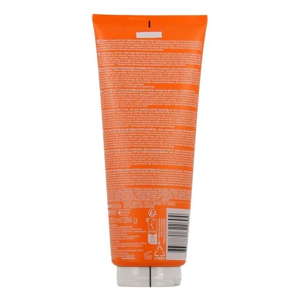 Lait protecteur hydratant invisible SPF50+ Capital Soleil - 150 ml