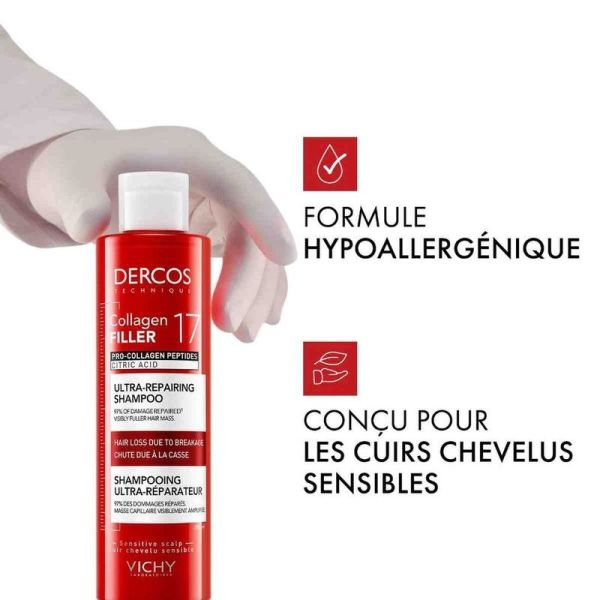 Shampooing Ultra Réparateur Collagen 17 Filler - 200 ml
