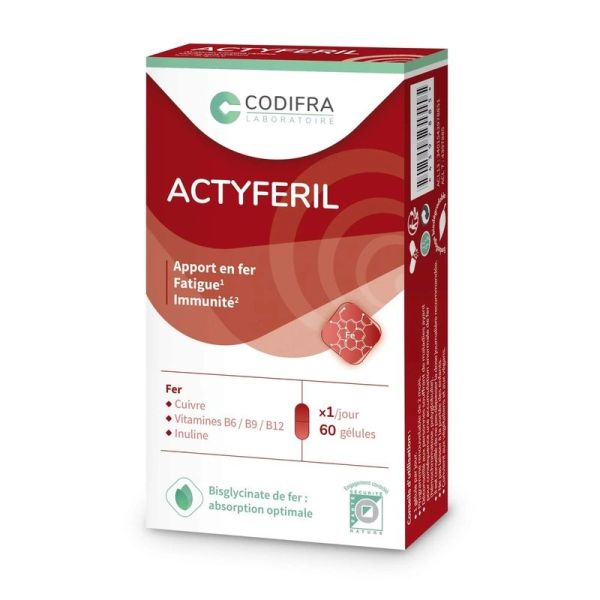 Actyferil - 60 gélules