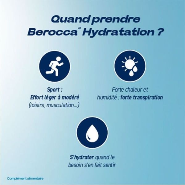 Hydratation - Agrume - 16 comprimés