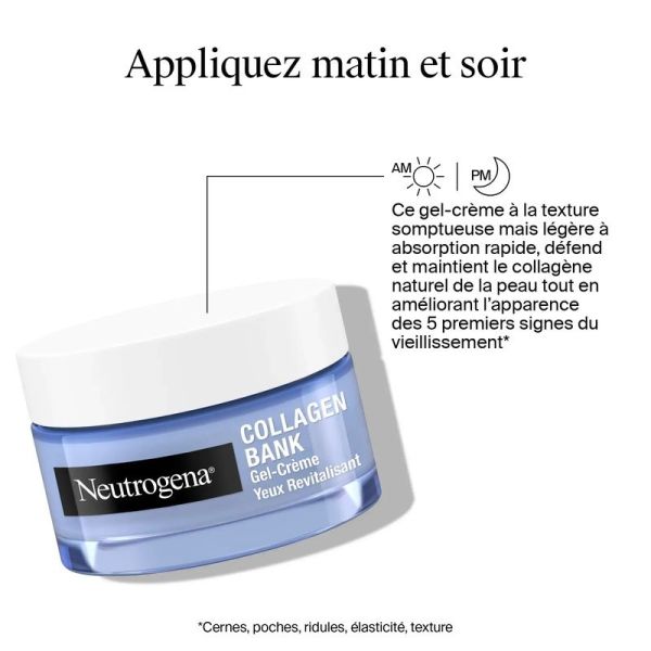 Collagen Bank Gel-Crème Yeux Revitalisant