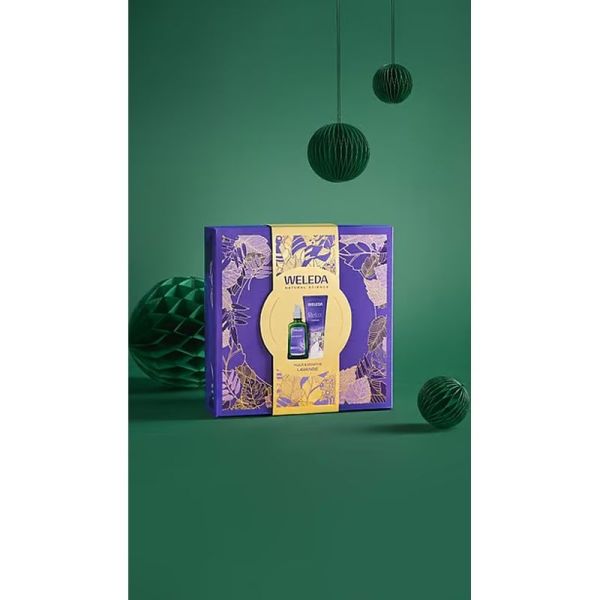 Coffret Corps Lavande - Huile 100 ml, Crème de douche 200 ml
