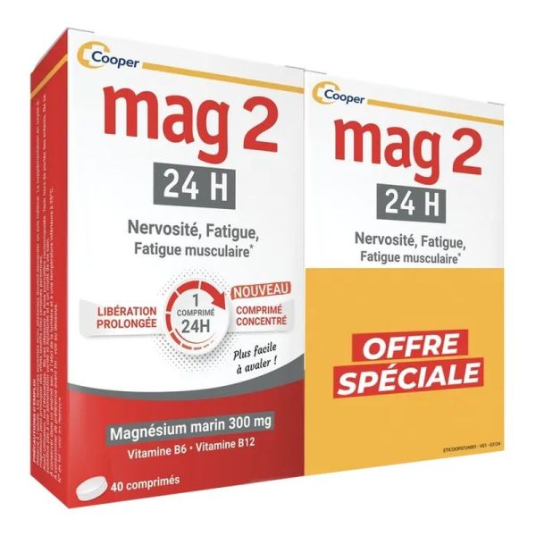 MAG 2 24H - 2 x 40 comprimés