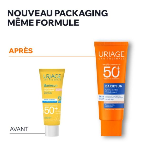 Crème Teintée SPF50+ BARIESUN - Teinte Claire - 50 ml