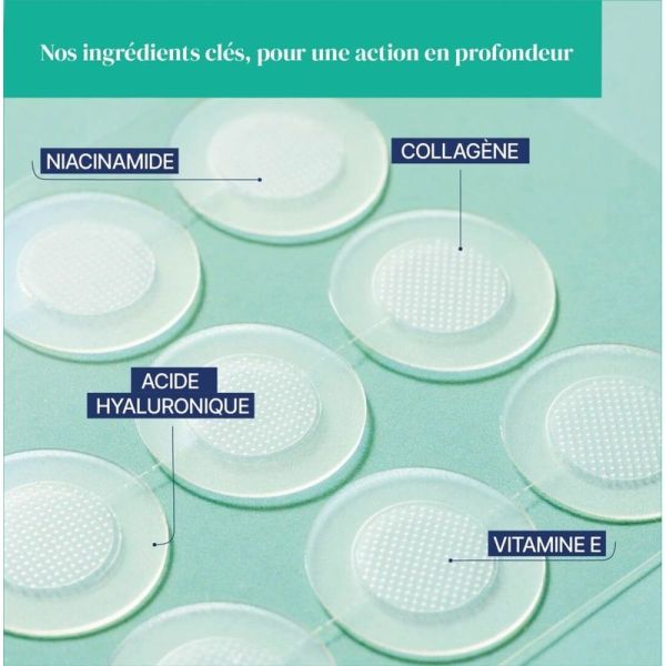 Boutons Patch Hydrocolloïde Micro-Needling - 9 patchs