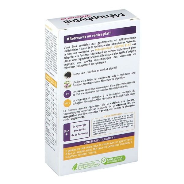 Ménophytea Silhouette Ventre Plat - 30 gélules