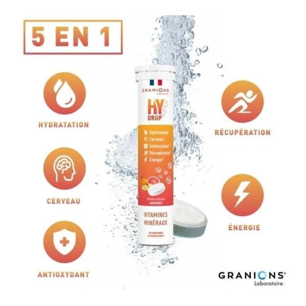 Hydrop Pastilles Hydratation - 20 comprimes