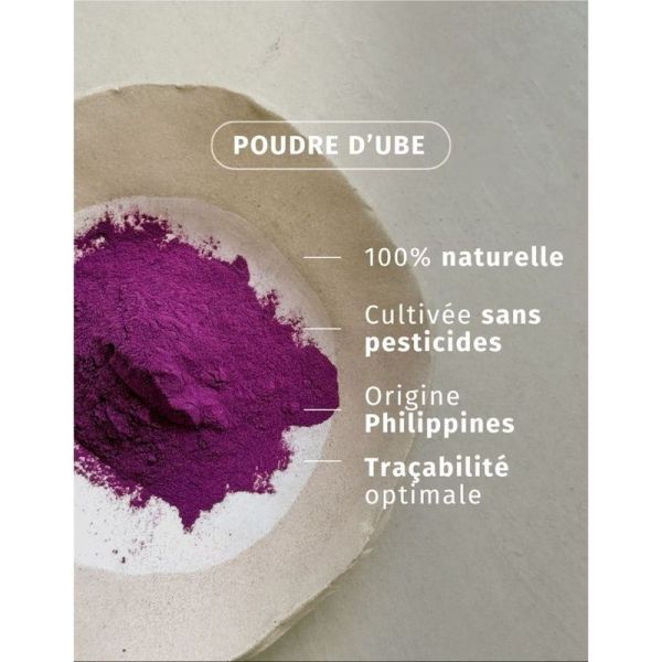 Poudre d'Ube Igname Violet - 100 g