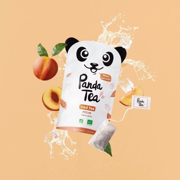 Iced Tea Detox - Pêche - 28 sachets