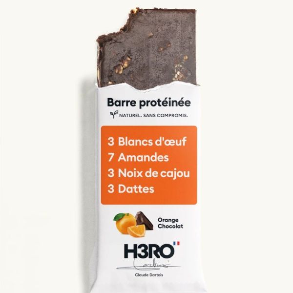 Barre protéinée - Orange Chocolat - 52 g