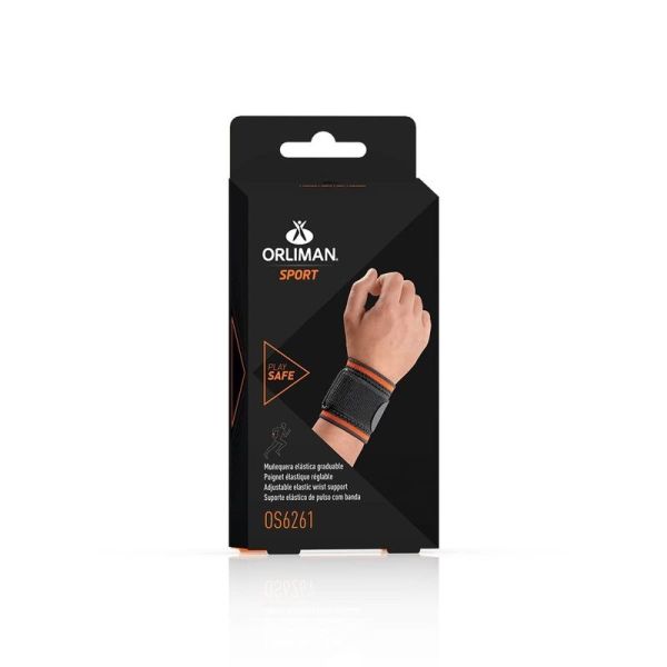 Attelle Poignet Elastique Reglable Sport - Taille unique