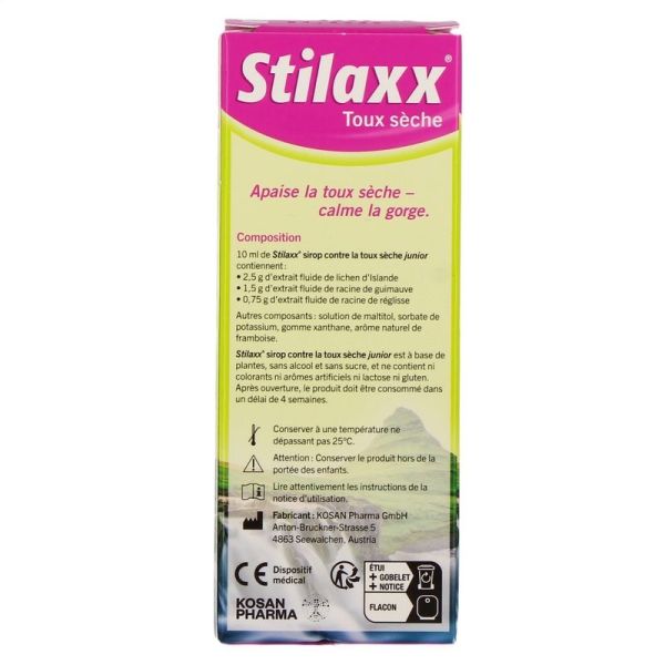 Sirop contre la toux sèche junior - 100 ml