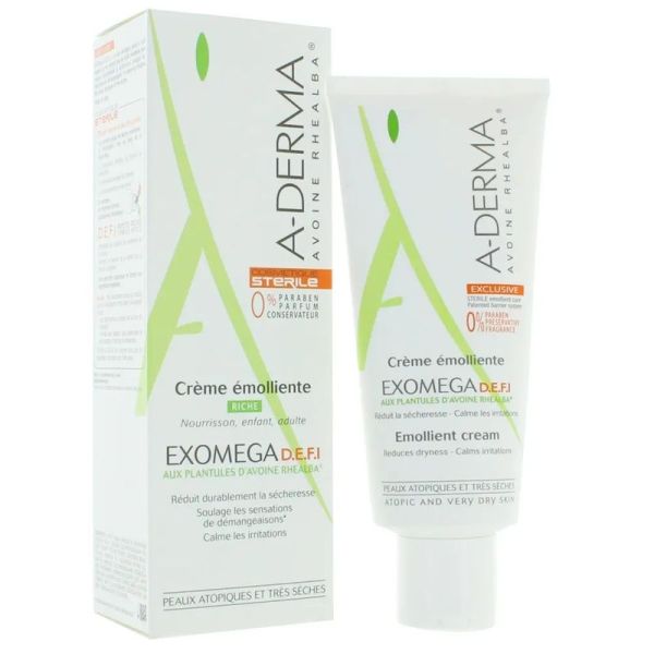Exomega D.E.F.I. crème émolliente visage et corps - 200 ml