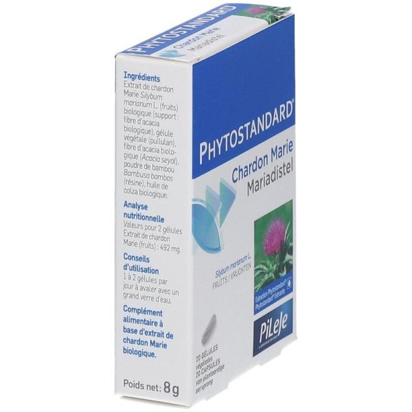 Chardon Marie Bio Phytostandard - 20 gelules