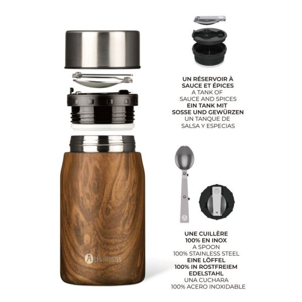 Lunchbox isotherme Wood - 700 ml