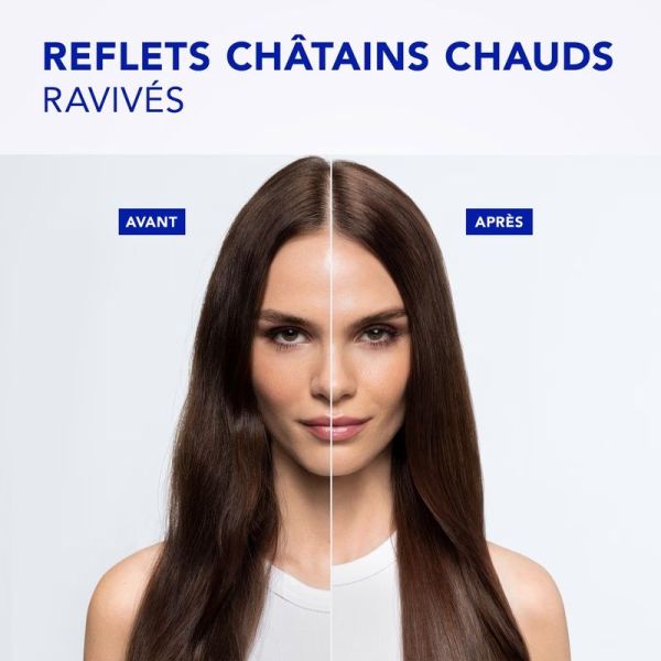 Color Gloss Masque raviveur de couleur et soin - châtain chaud - 200 ml