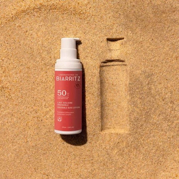 Lait solaire invisible SPF50