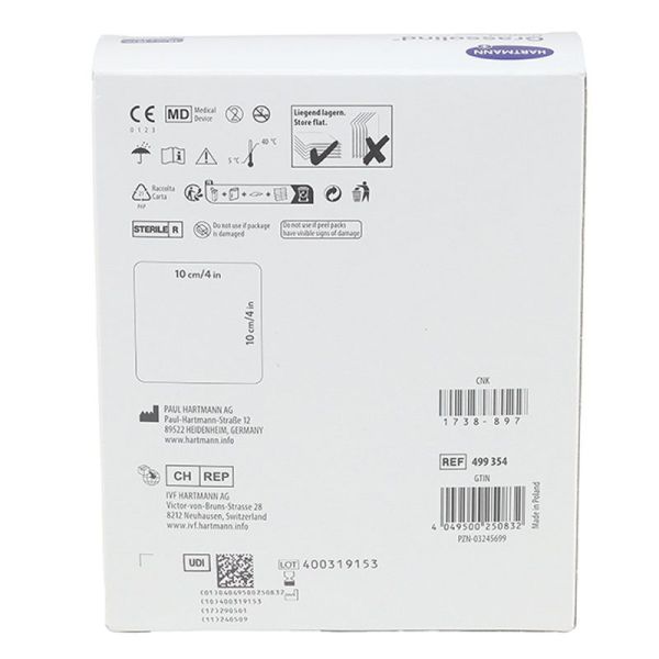 Grassolind Neutral - 10 cm x 10 cm - 10 unités