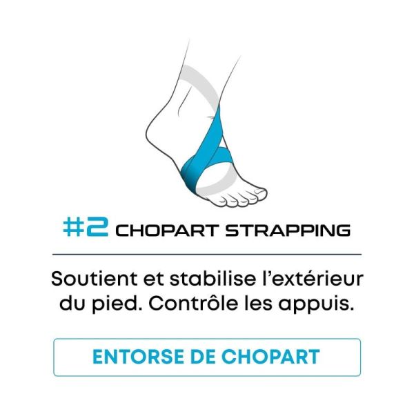 Chevillère ligamentaire gauche - Taille 1, 1 unité